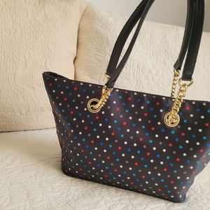 Calvin Klein Chain Nylon Tote